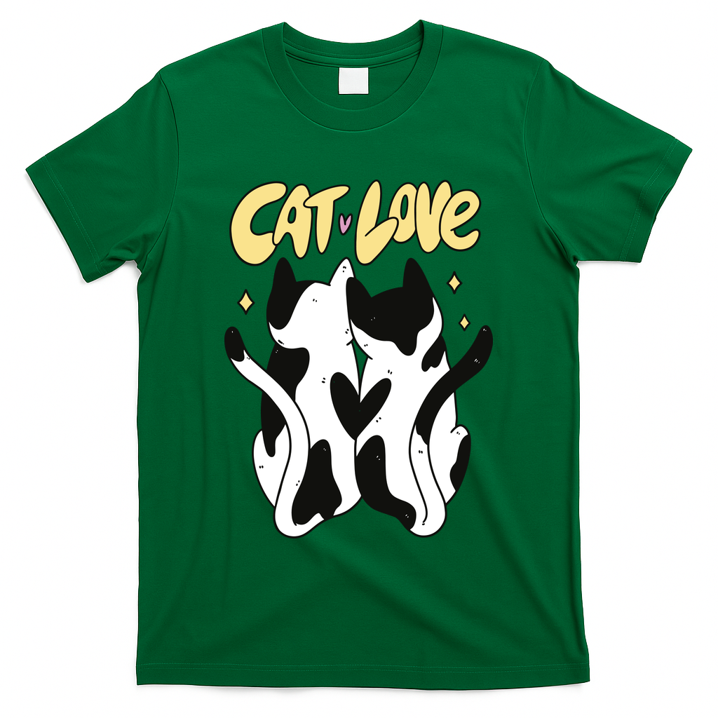 Cat Love Cute Gift T-Shirt