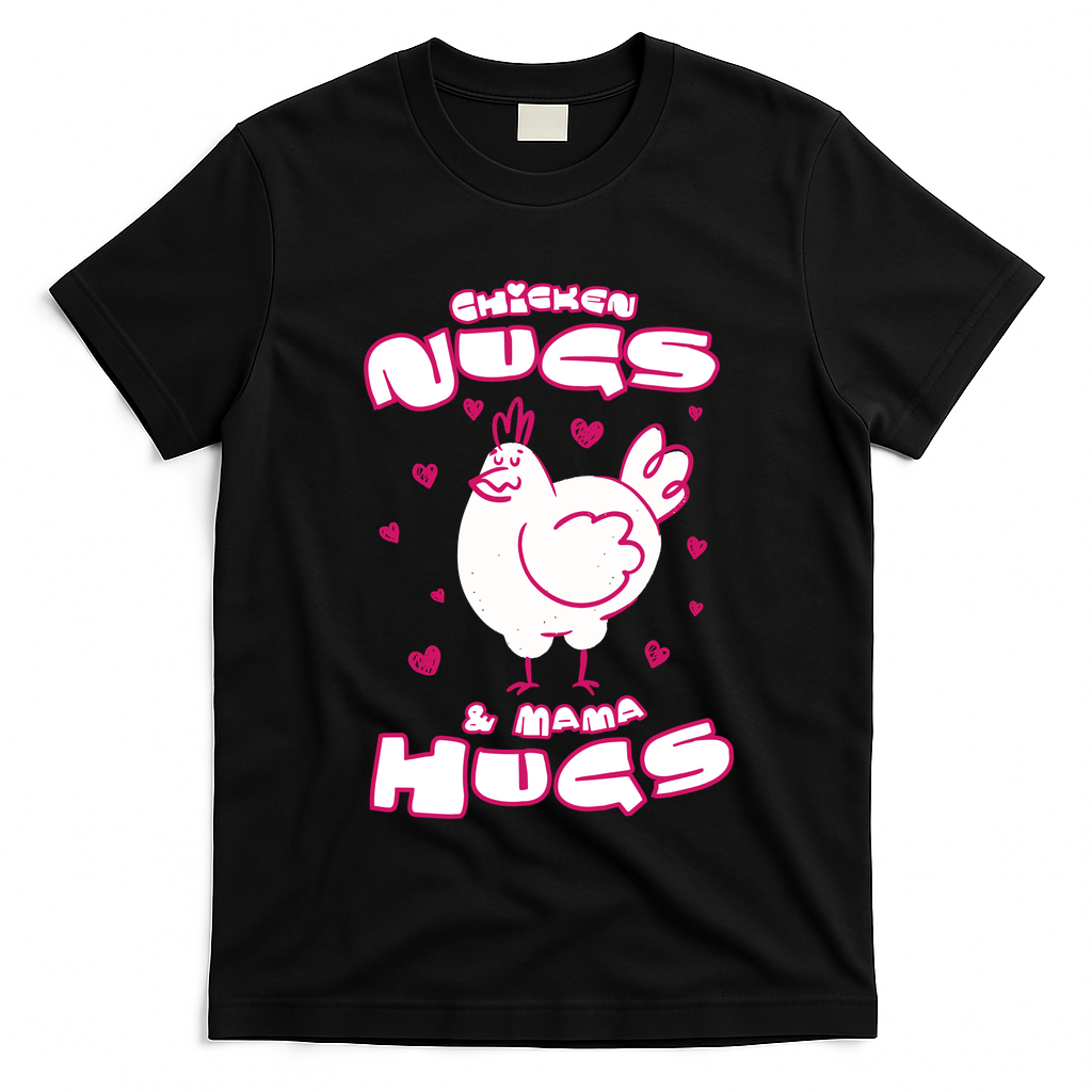 Chicken Nugs And Mama Hugs T-Shirt