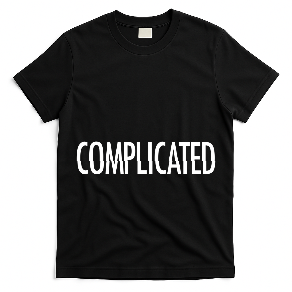 Complicated Realtionship Glitch Gift T-Shirt