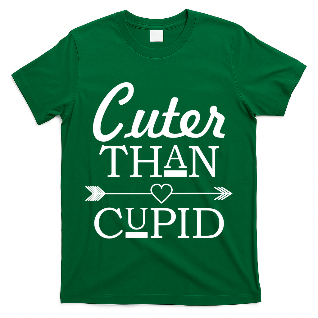 Cuter Than Cupid Funny Cute Valentines T-Shirt