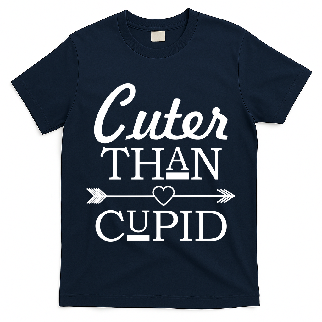 Cuter Than Cupid Funny Cute Valentines T-Shirt