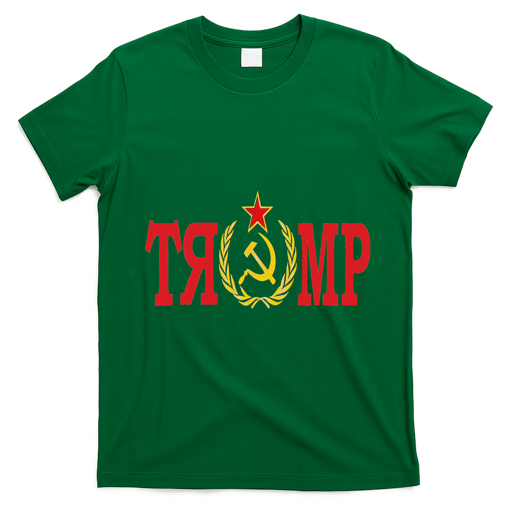 Comrade Trump Russian Fool Trump Impeach Trump Russian T-Shirt - Irish Green