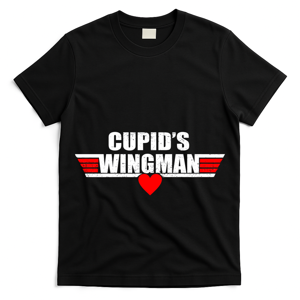Cupid's Wingman Valentine's Day T-Shirt