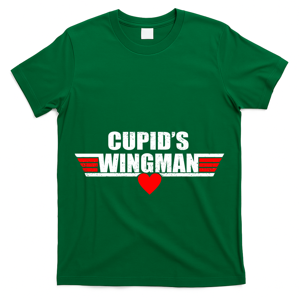 Cupid's Wingman Valentine's Day T-Shirt