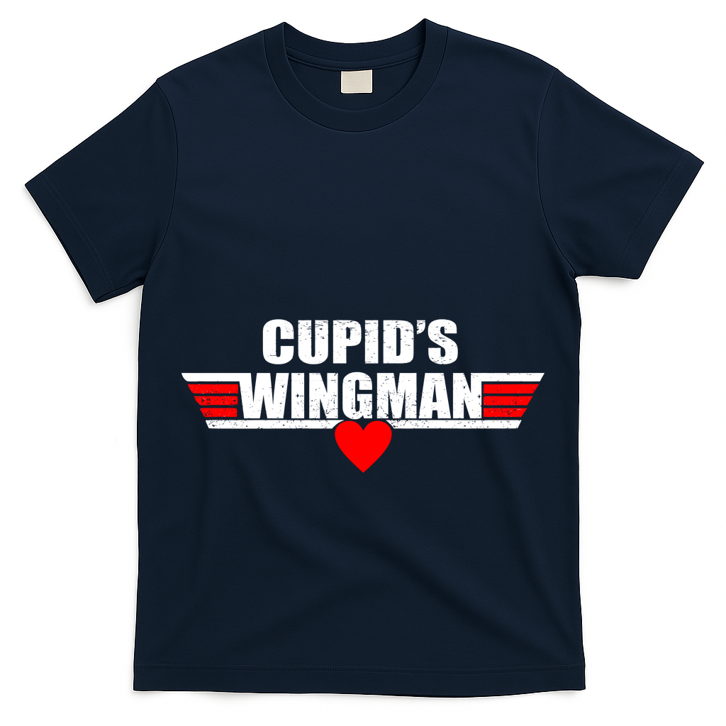 Cupid's Wingman Valentine's Day T-Shirt