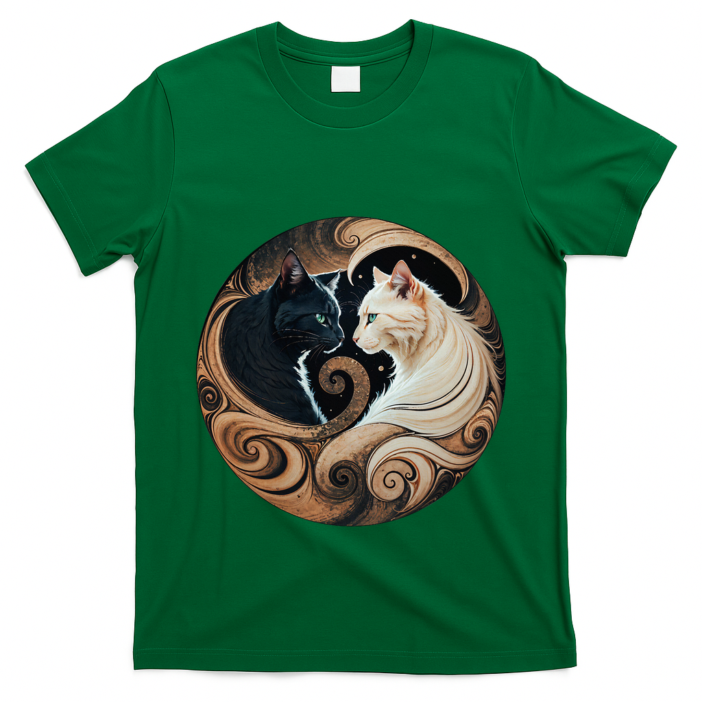 Cats Yin Yang T-Shirt