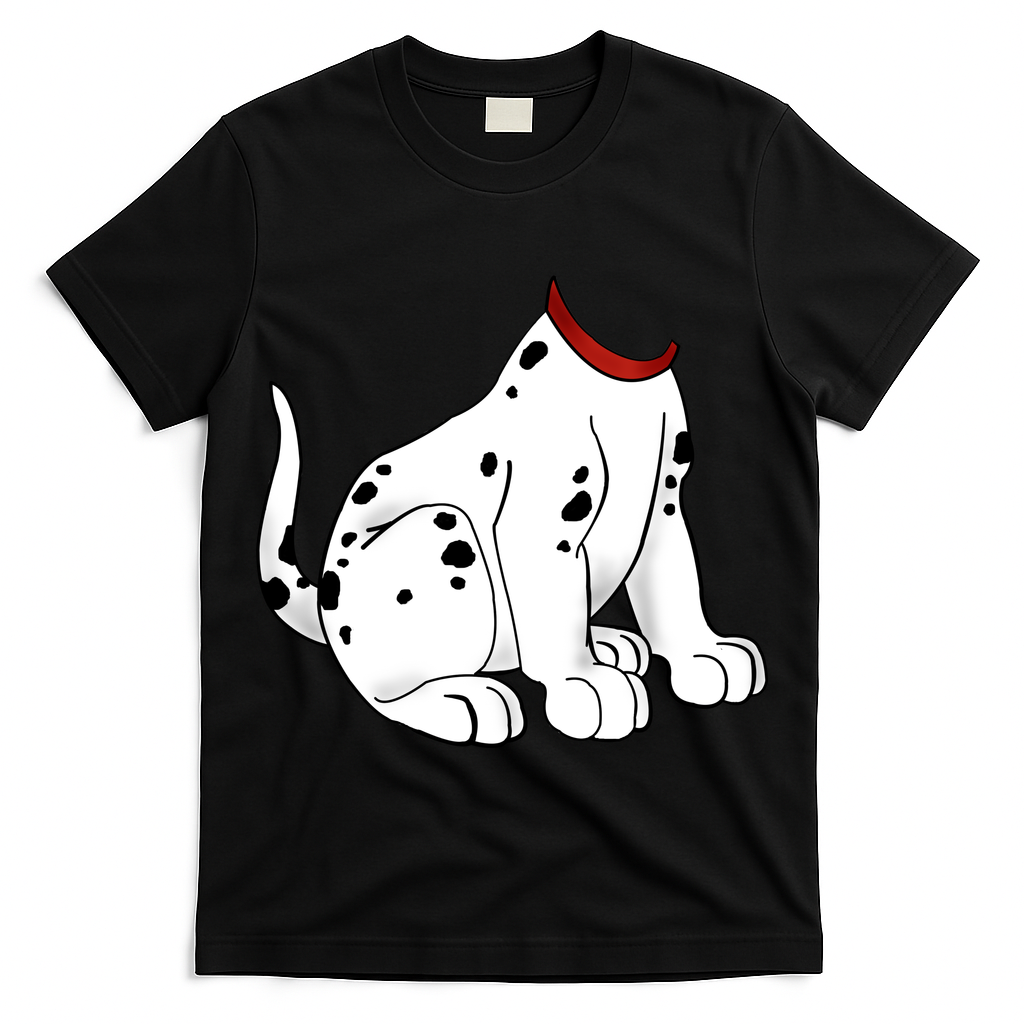 Dalmatian Costume Halloween Dog T-Shirt