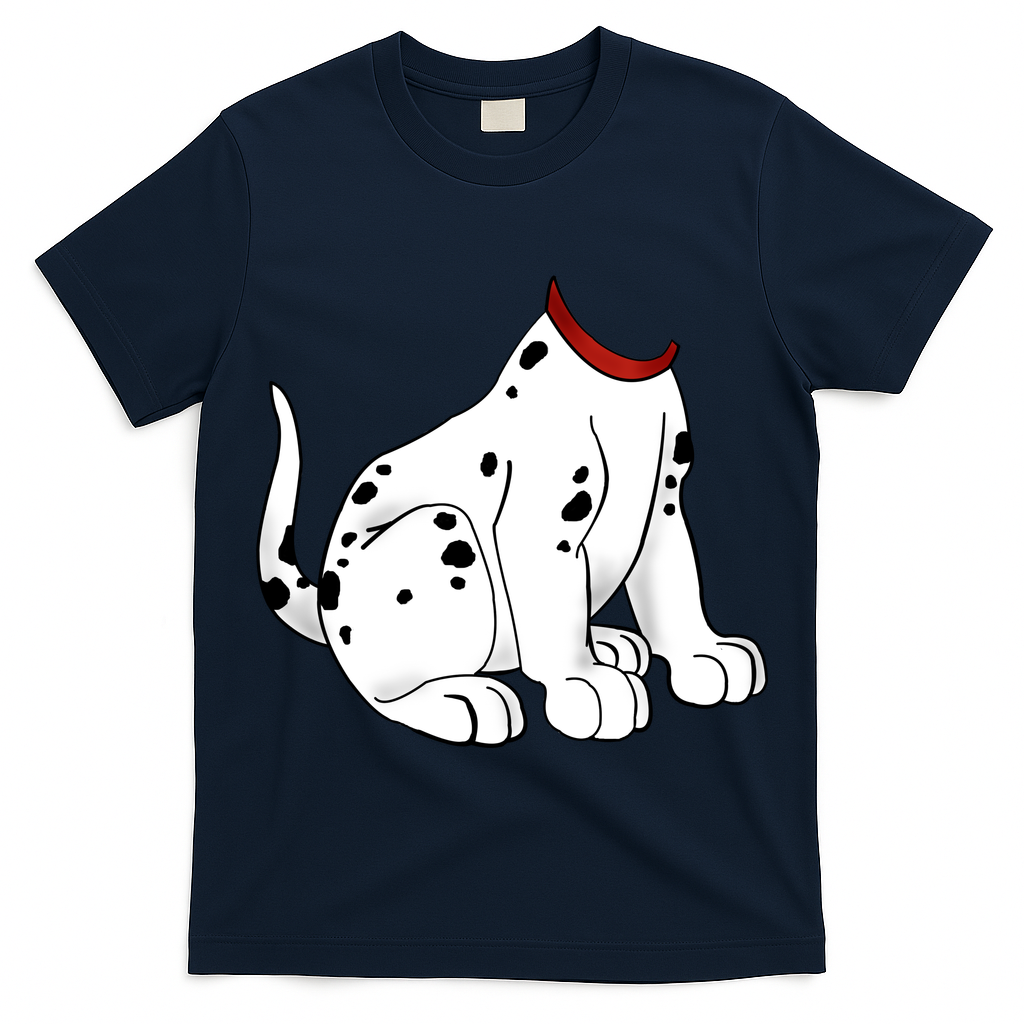 Dalmatian Costume Halloween Dog T-Shirt