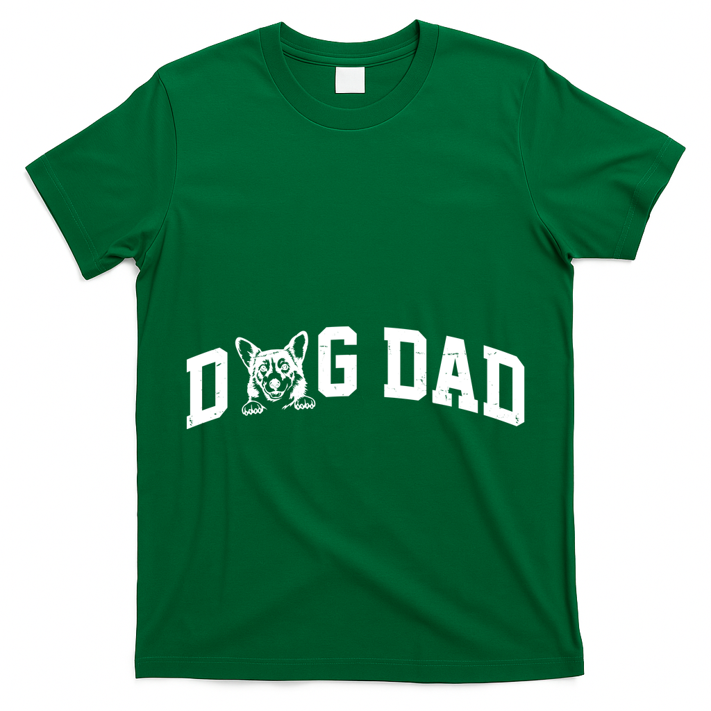 Dog Dad Corgi Lover T-Shirt