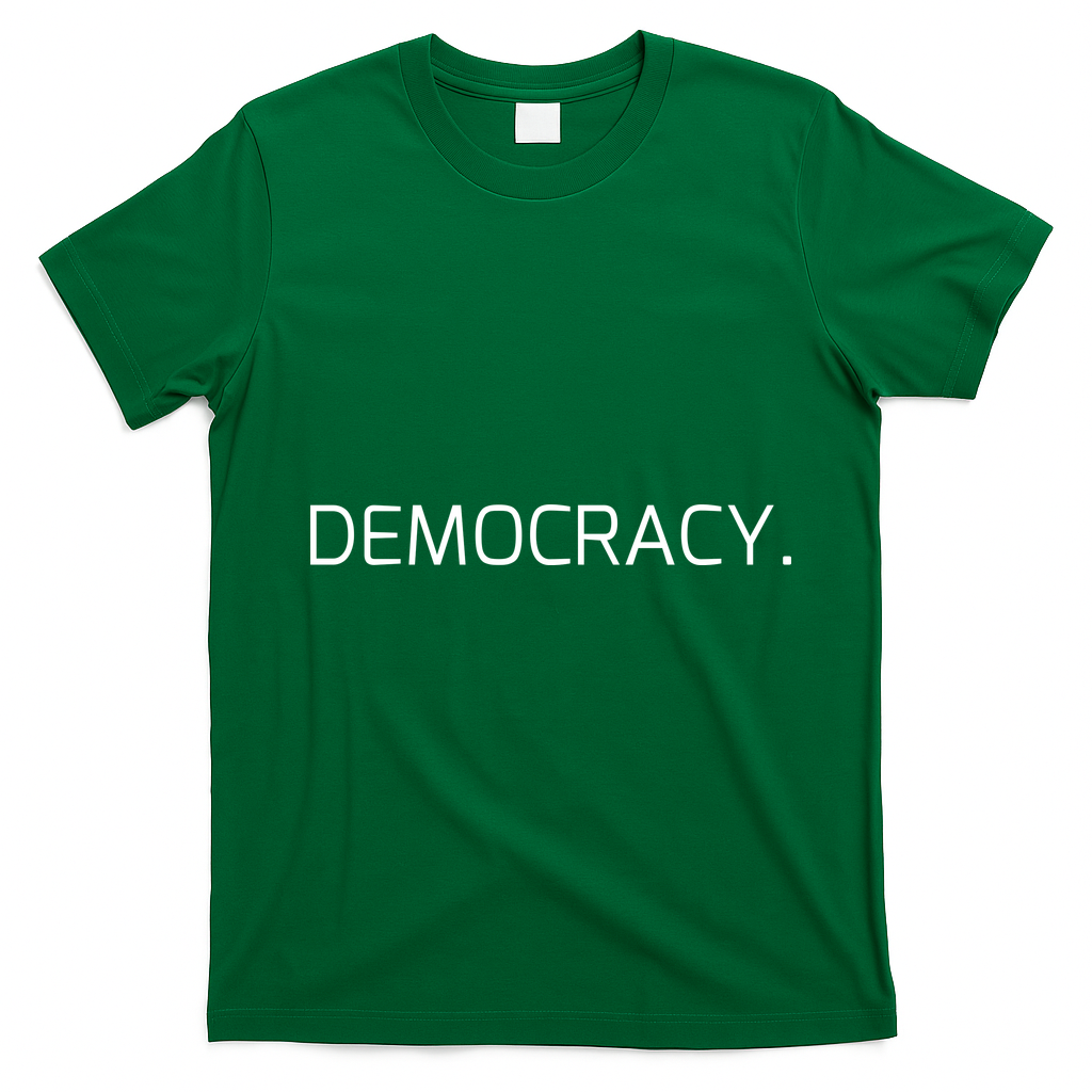 Democracy T-Shirt - Irish Green