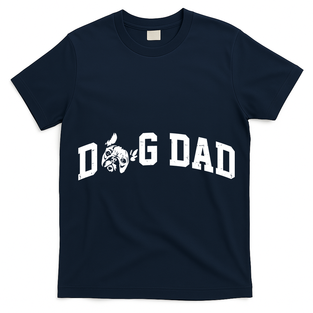 Dog Dad French Bulldog T-Shirt