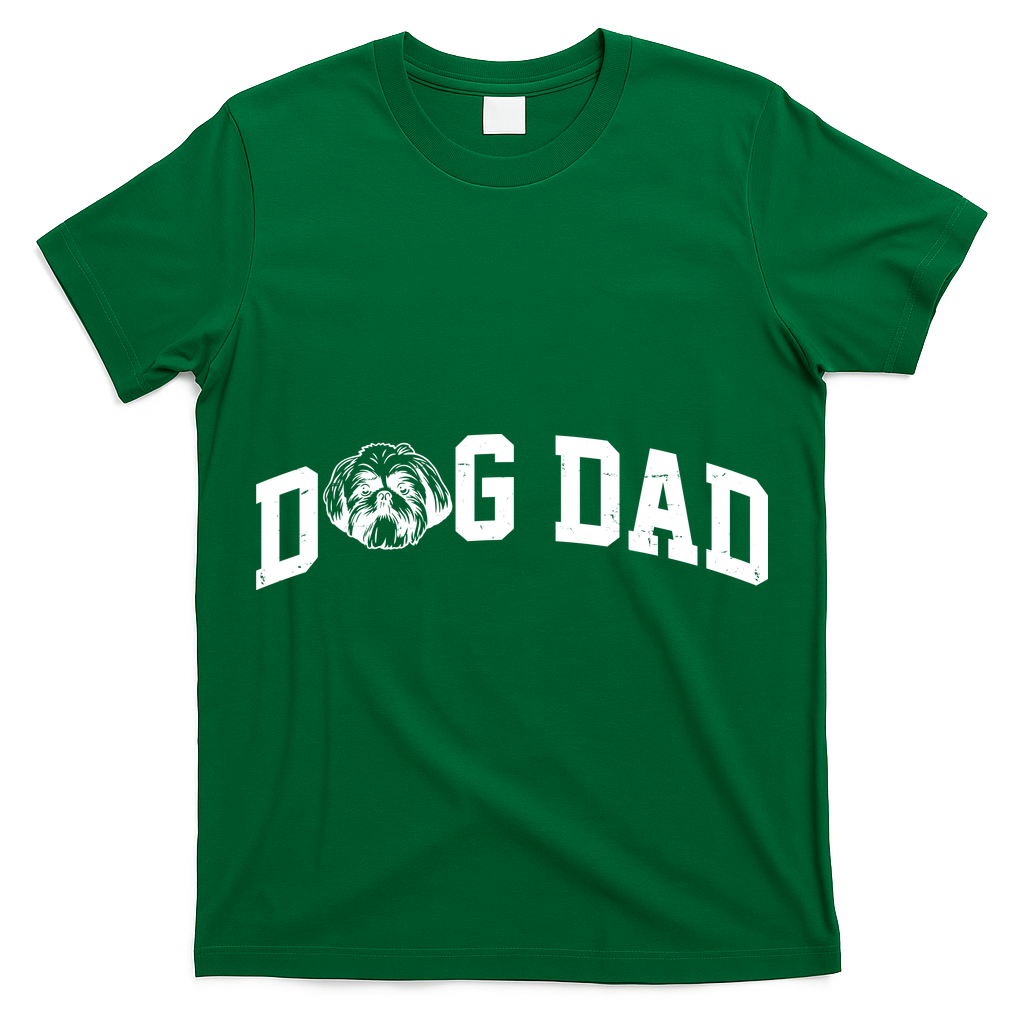 Dog Dad Shih Tzu T-Shirt