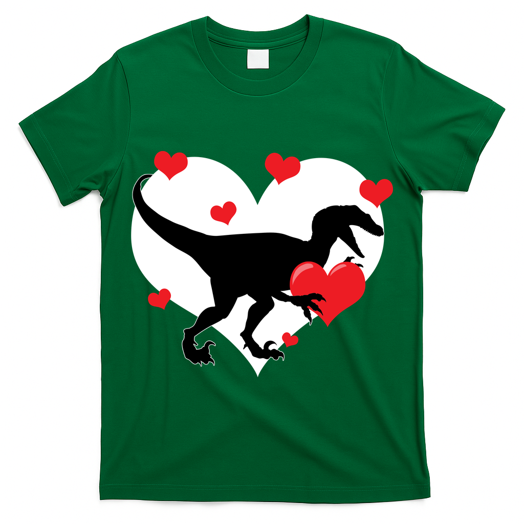 Stole My Heart Cute Dinosaur T-Shirt