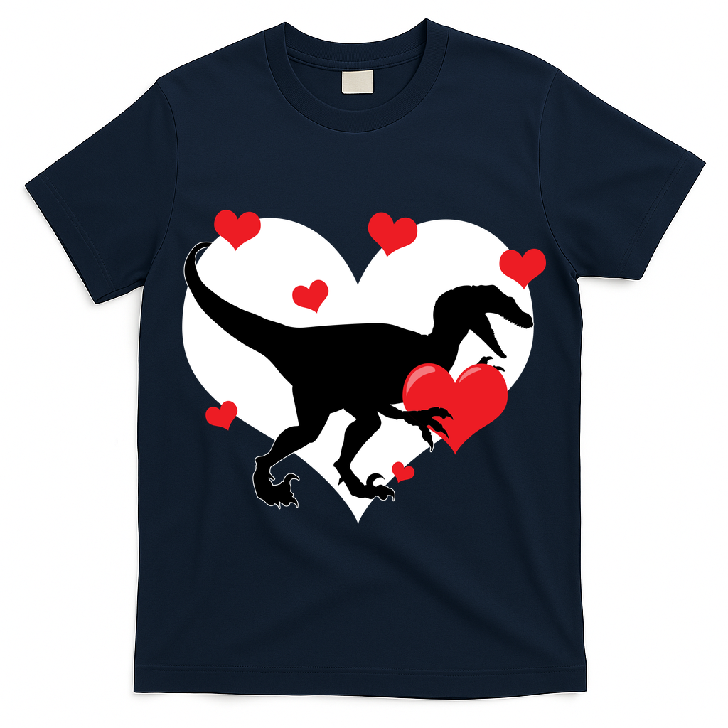 Stole My Heart Cute Dinosaur T-Shirt