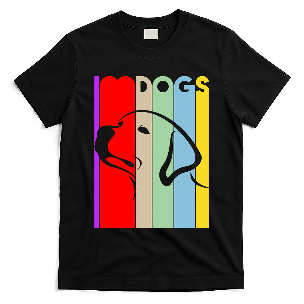 I Love Dogs Cute Dog Lovers T-Shirt