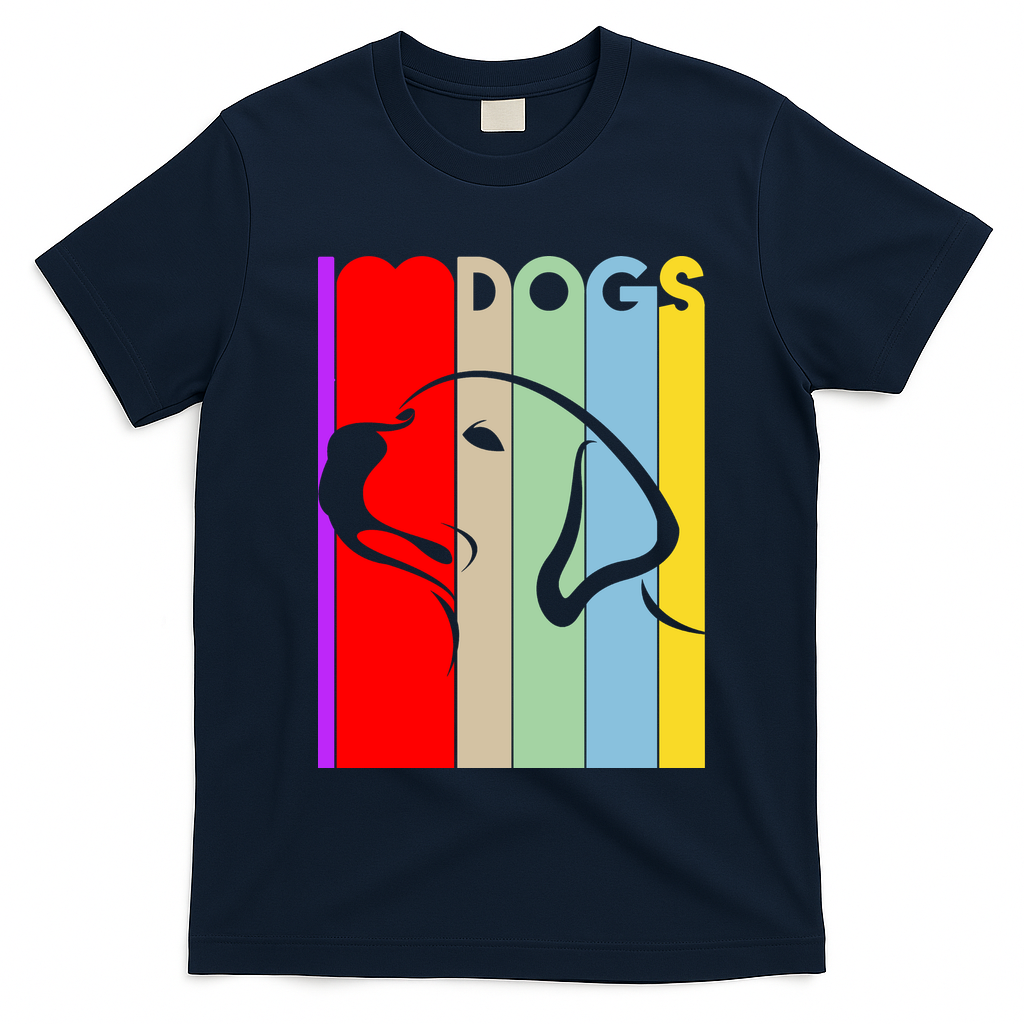 I Love Dogs Cute Dog Lovers T-Shirt