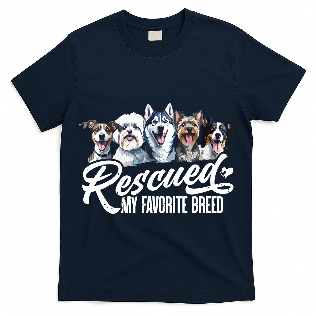 Dog Rescue Dog Dog Adoption Adopted Dog Dog Lover T-Shirt