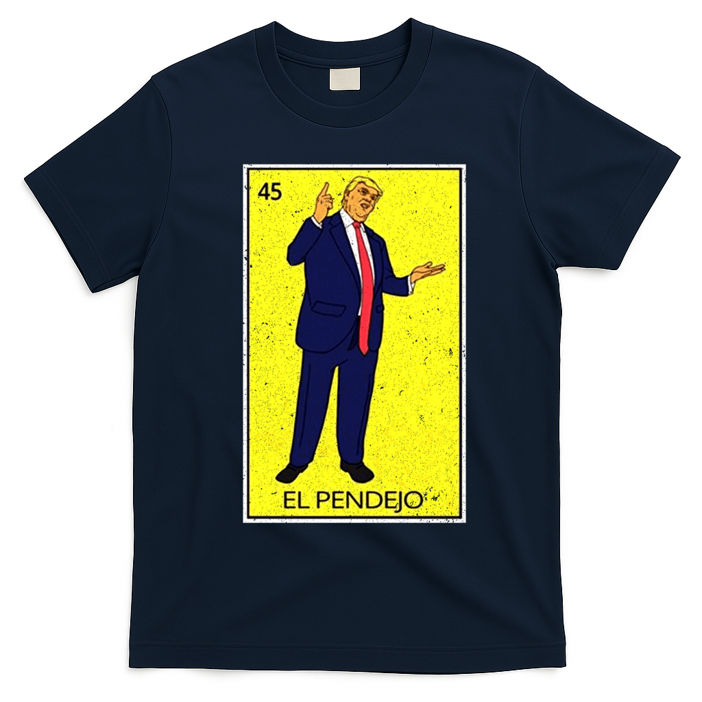 Donald Trump El Pendejo T-Shirt - Navy Blue