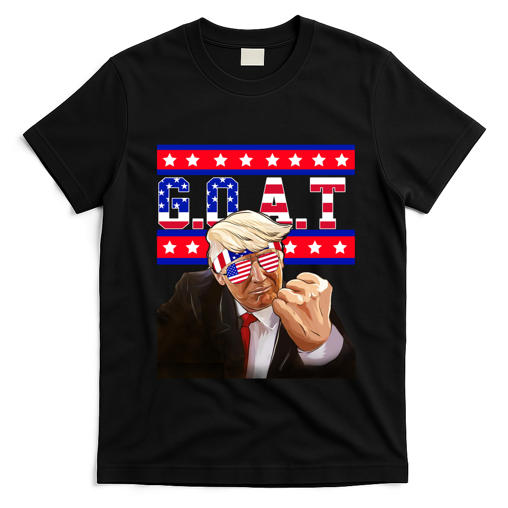 Donald Trump Goat T-Shirt - Black