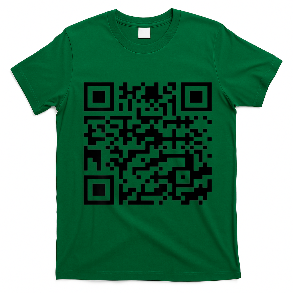 Donald Trump Is Your President Qr Trump T-Shirt - Irish Green