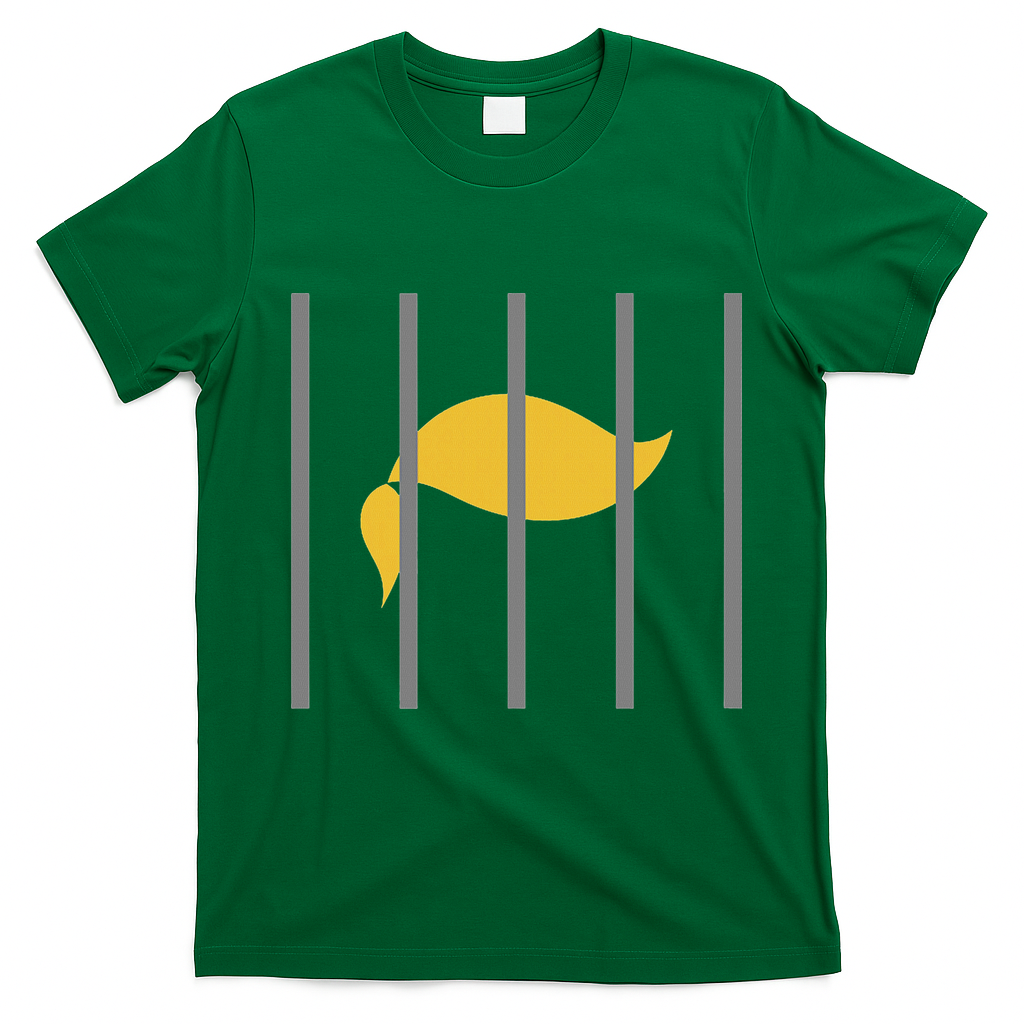 Donald Trump Impeach Anti Trump Behind Bars T-Shirt - Irish Green