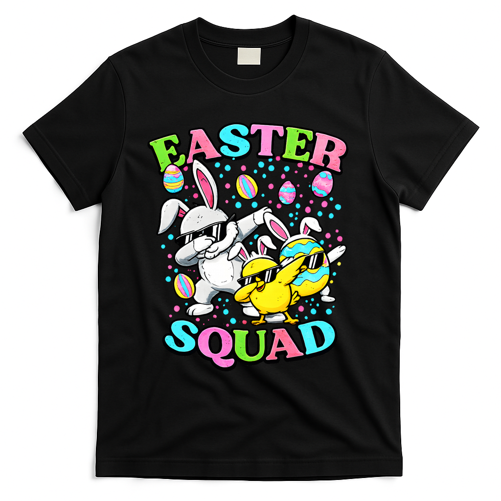 Easter Squad T-Shirt - Black
