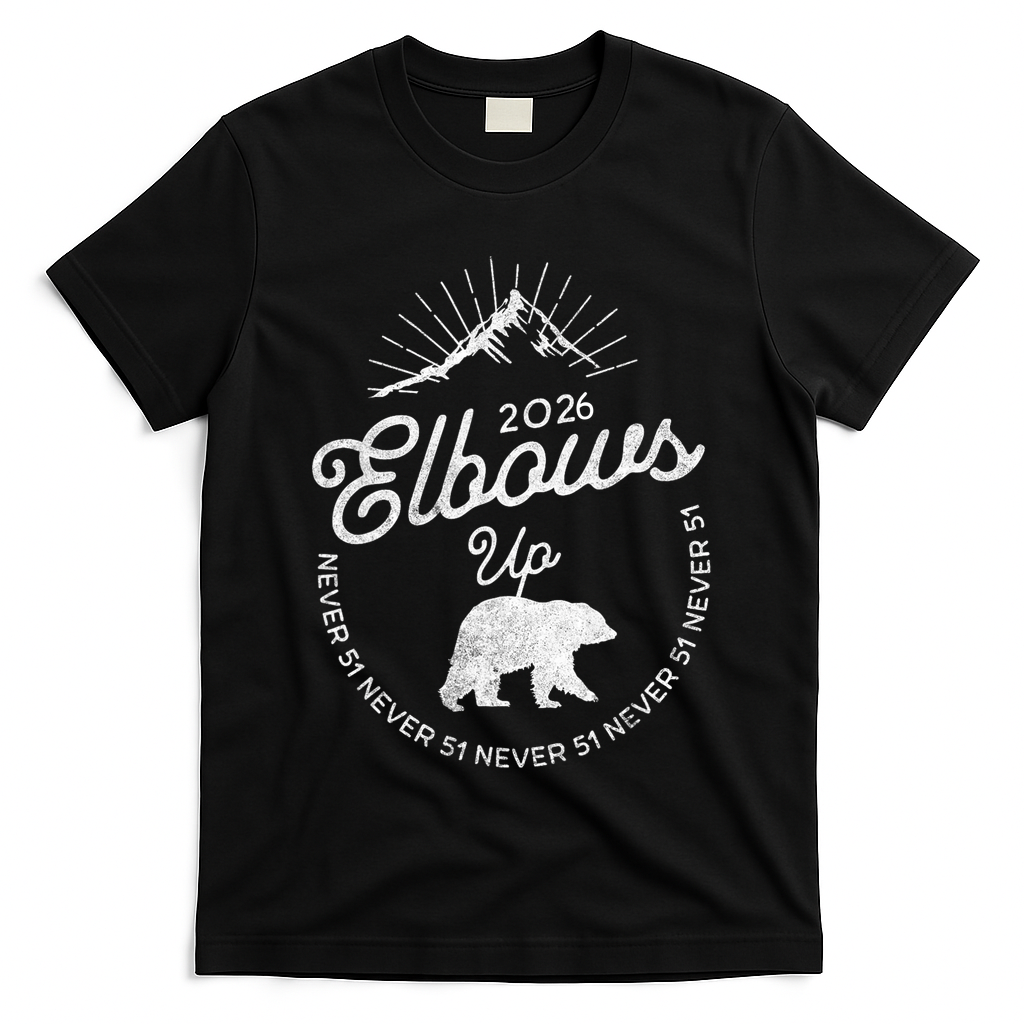 Elbows Up Canada 2026 Never 51 T-Shirt