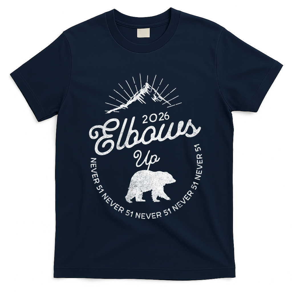 Elbows Up Canada 2026 Never 51 T-Shirt