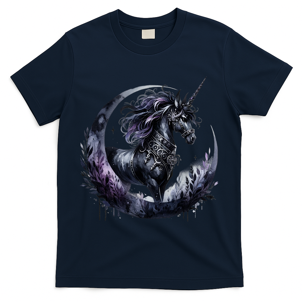 Fantasy Animals Amazing Unicorn Friends Cool Gift T-Shirt - Navy