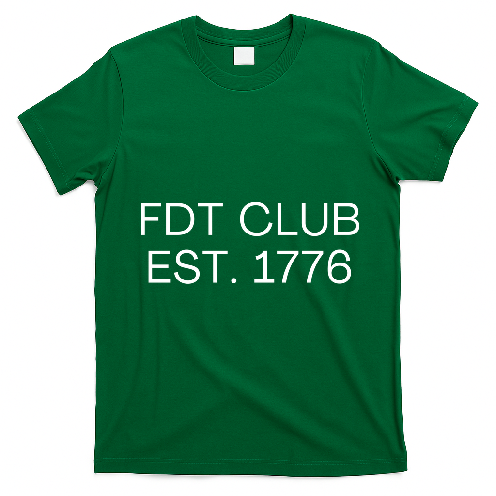 FDT CLUB EST. 1776 T-Shirt - Irish Green