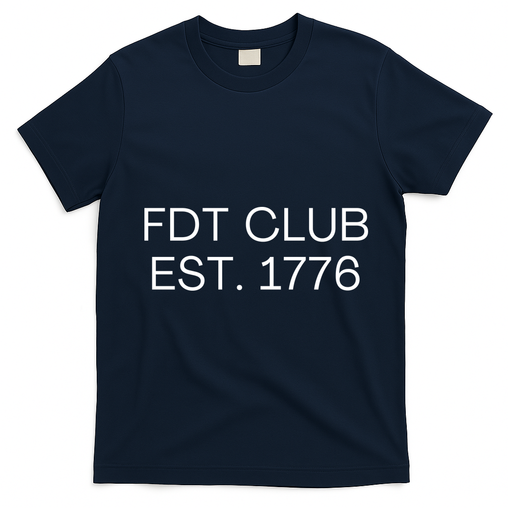 FDT CLUB EST. 1776 T-Shirt - Navy Blue