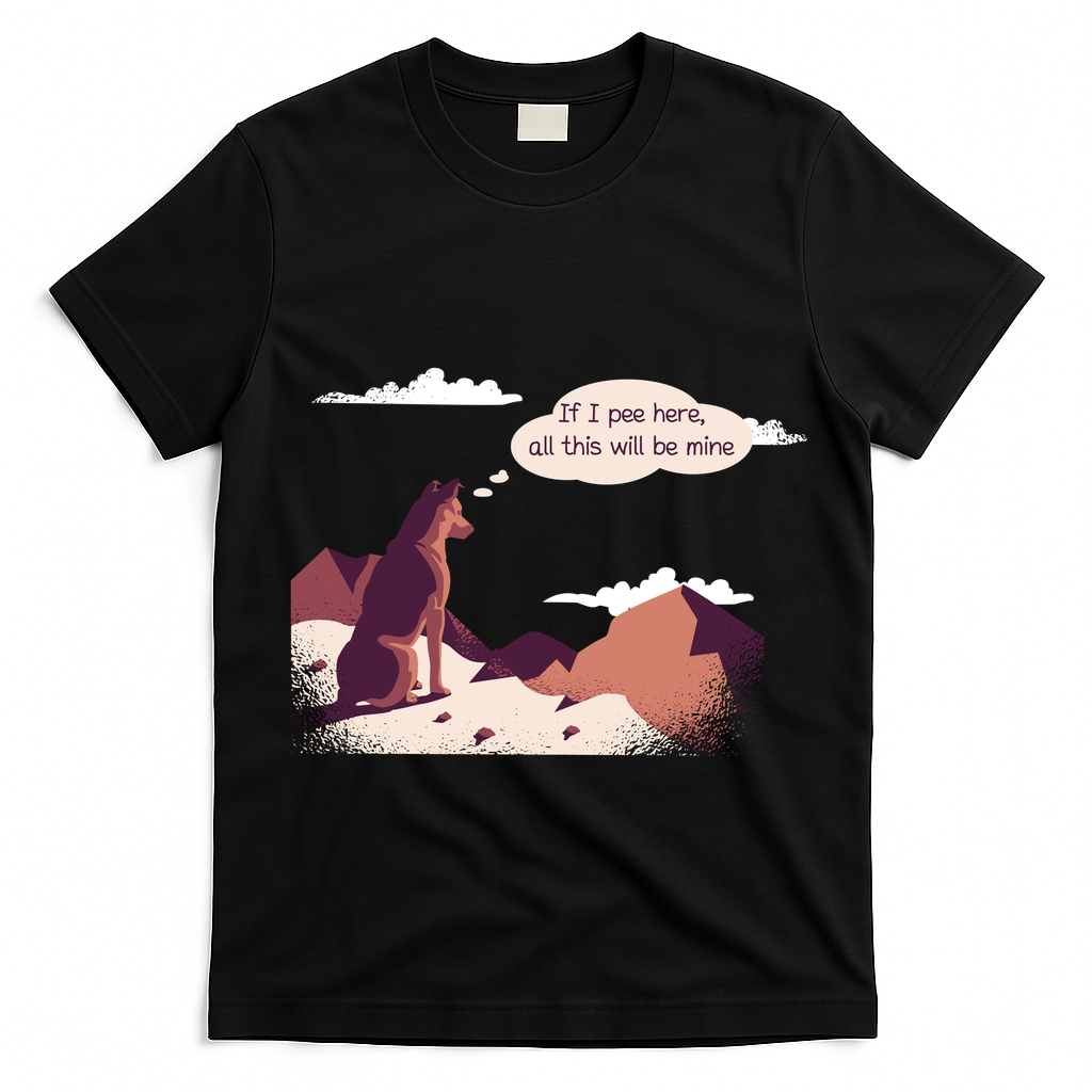 Funny Dog Mountain T-Shirt