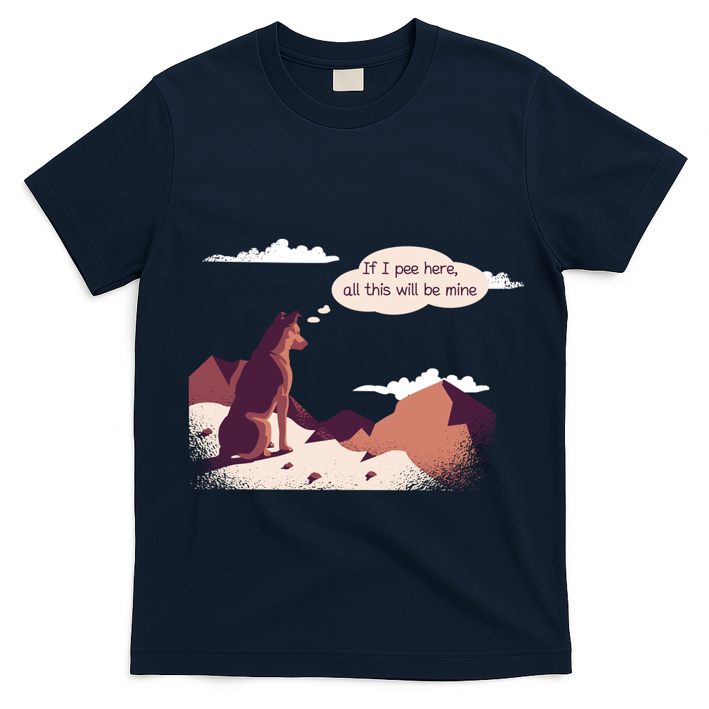 Funny Dog Mountain T-Shirt