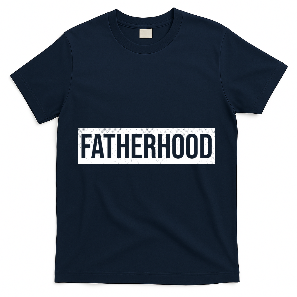 Fatherhood T-Shirt - Navy