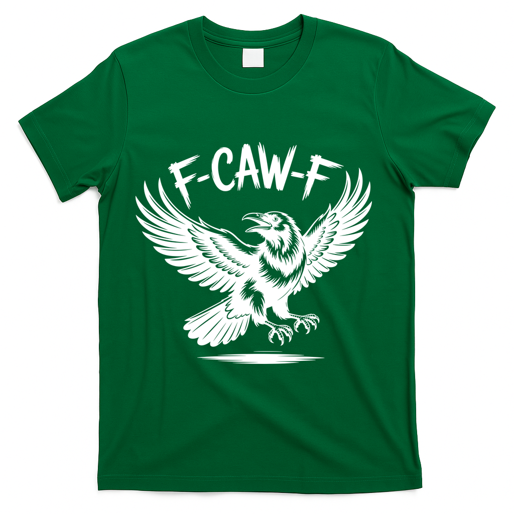 F-caw-F T-Shirt - Green