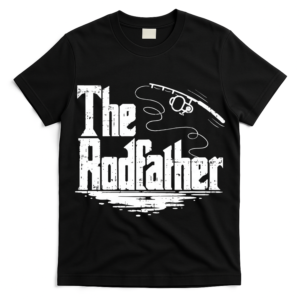 Funny Fishing Gift The Rodfather T-Shirt