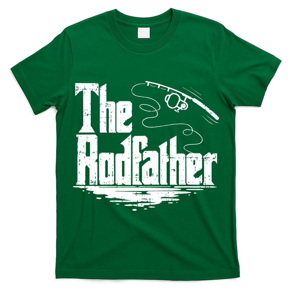Funny Fishing Gift The Rodfather T-Shirt