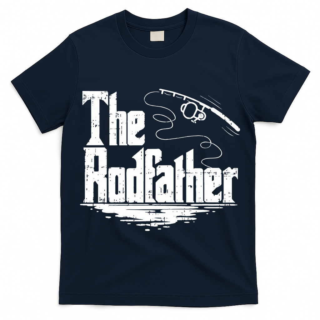 Funny Fishing Gift The Rodfather T-Shirt