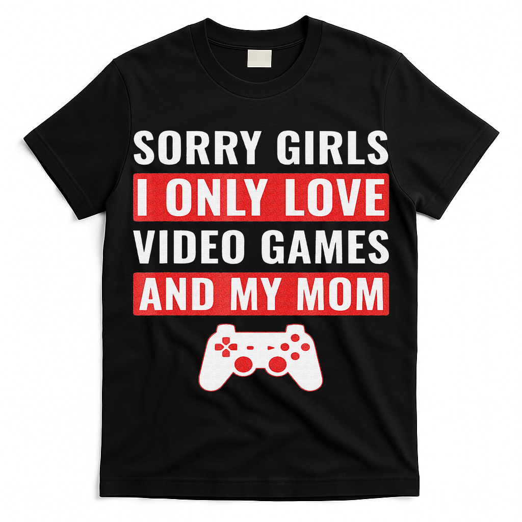 Funny Gamer Boys Valentines Day Shirt for  Video Games T-Shirt
