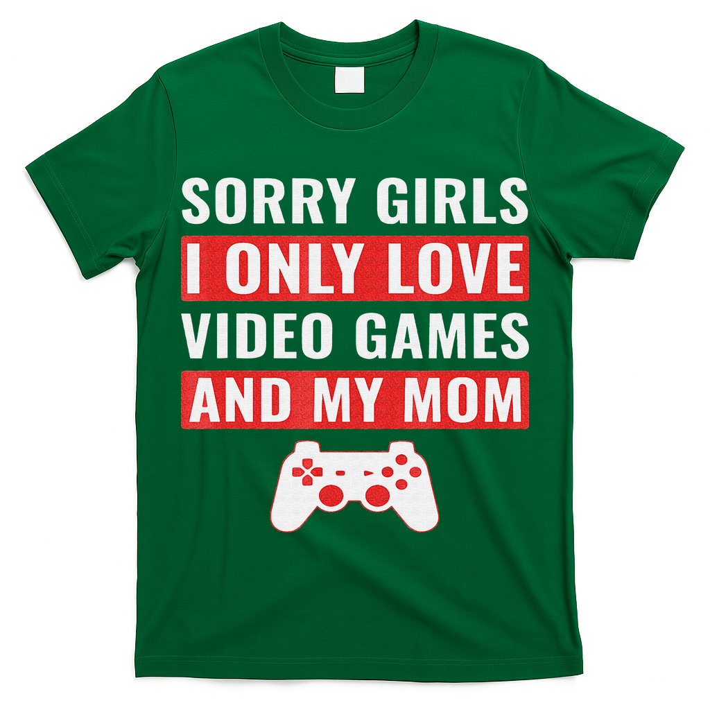 Funny Gamer Boys Valentines Day Shirt for  Video Games T-Shirt