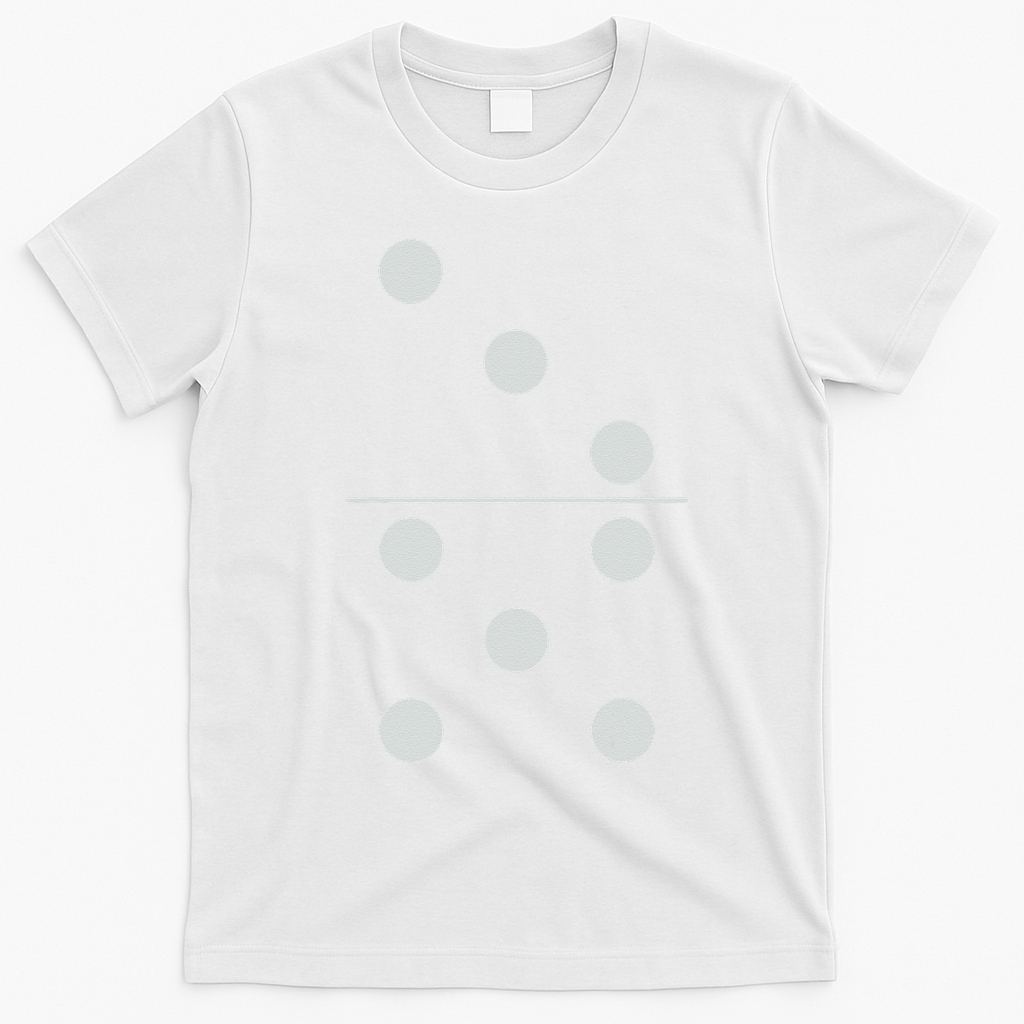 Funny Group Matching Halloween Costume Domino Dominoes 35 T-Shirt - White