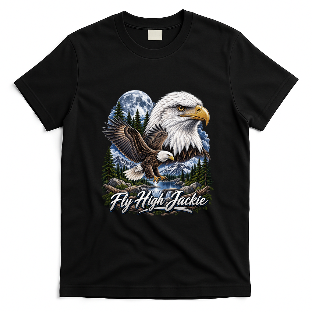 Fly High Jackie T-Shirt - Black