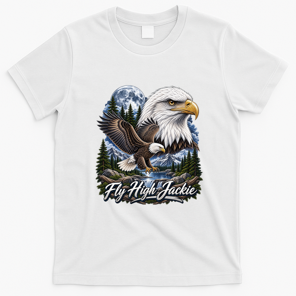 Fly High Jackie T-Shirt - White
