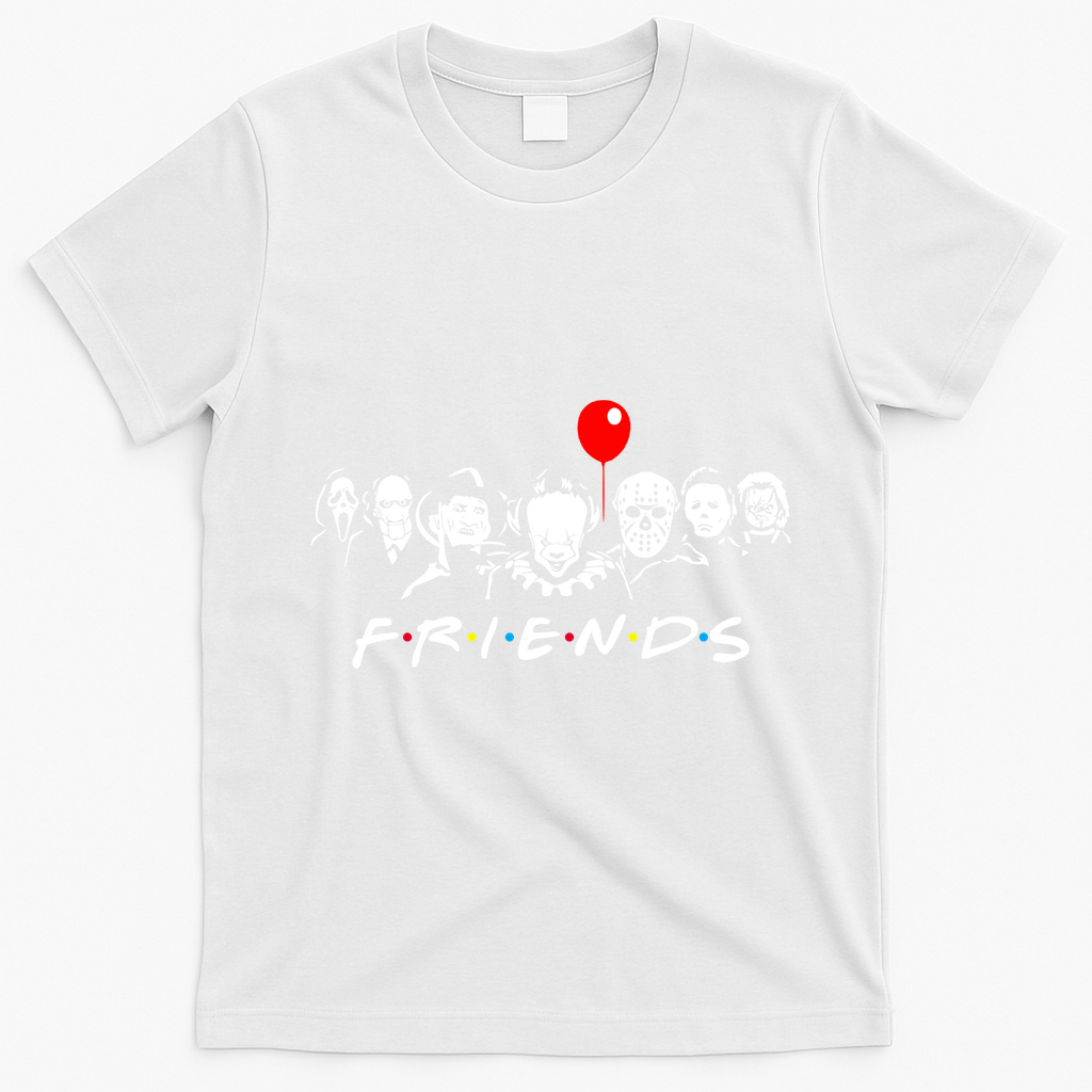 Friends Halloween Parody T-Shirt - White