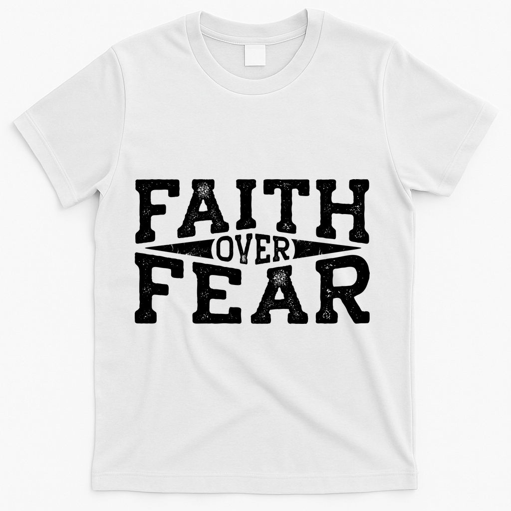 Faith Over Fear T-Shirt - White