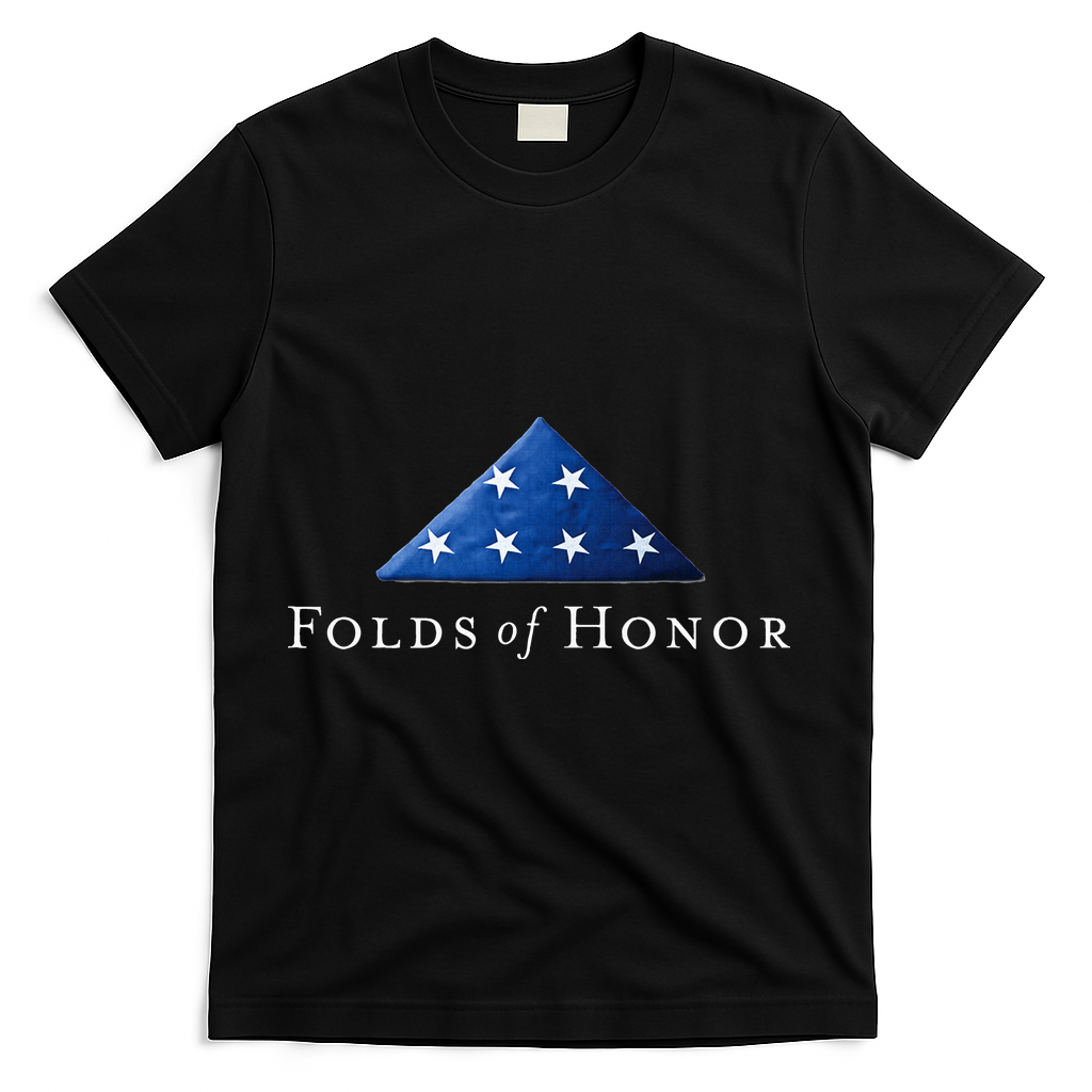 Folds Of Honor T-Shirt - Black