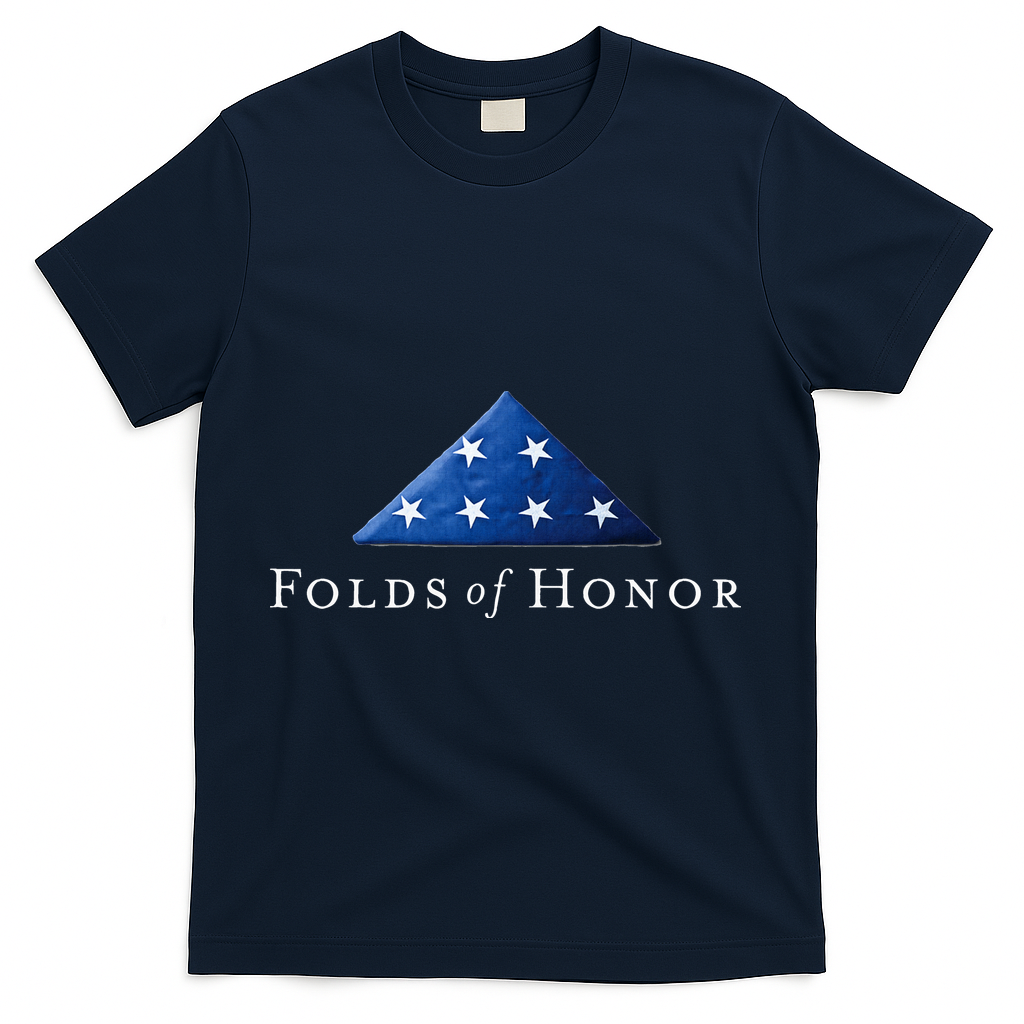 Folds Of Honor T-Shirt - Navy