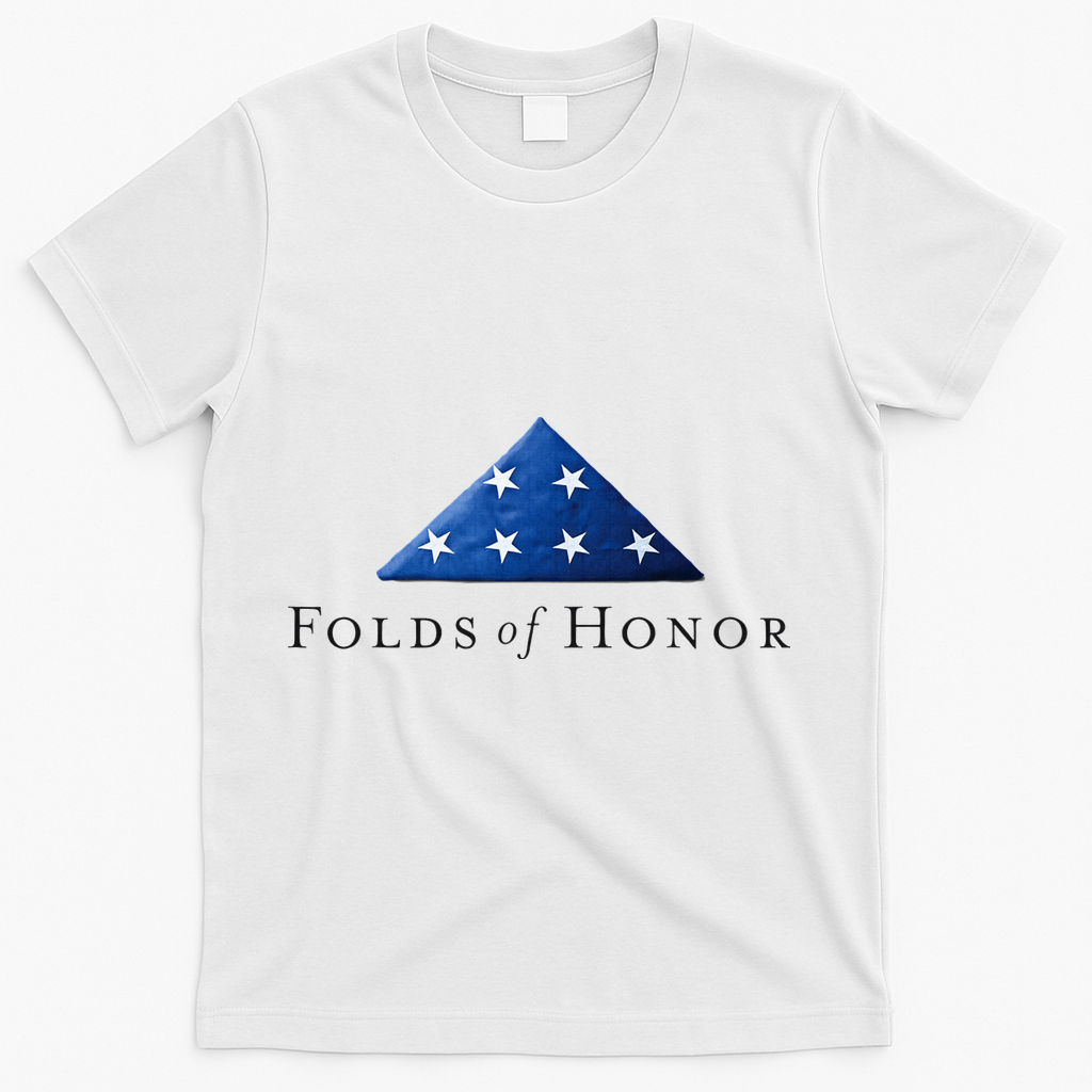 Folds Of Honor T-Shirt - White