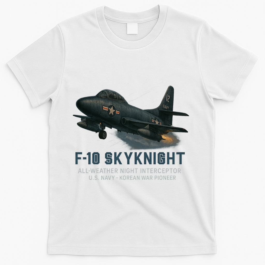 F-10 Skyknight T-Shirt - White