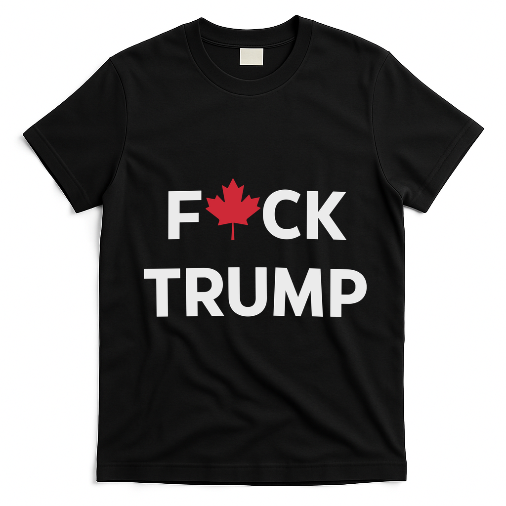 Fuck Trump Canada T-Shirt - Black